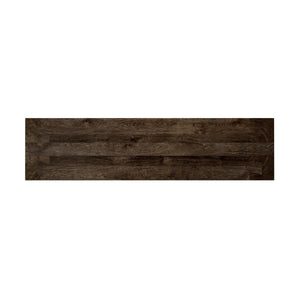 Abaso 6-Drawer Dresser In Ebony Rustic Wormwood Oak