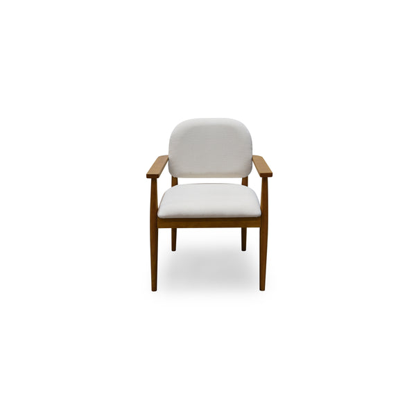 Moe's Norrie Dining Chair in Cream