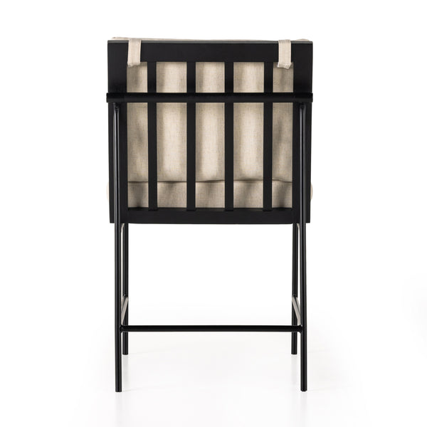 Crete Dining Chair In Savile Flax