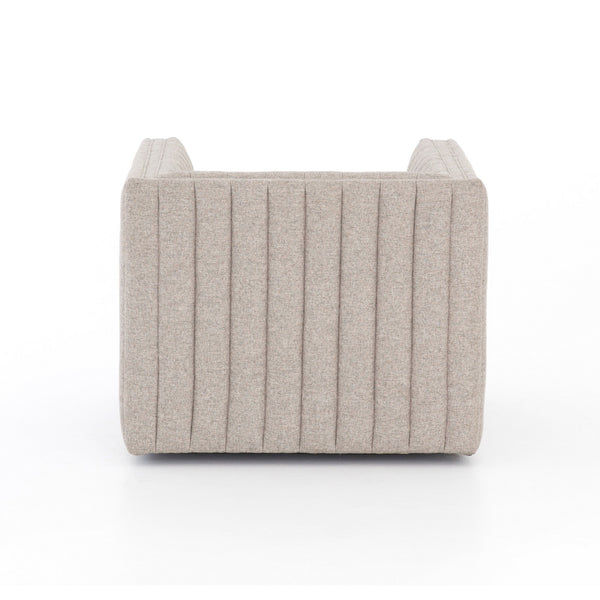 Augustine Swivel Chair-Orly Natural