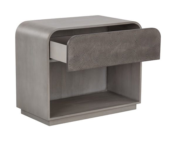 ALGARVE NIGHTSTAND - GREY