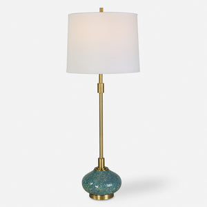 Kaimana Aged Blue Buffet Lamp