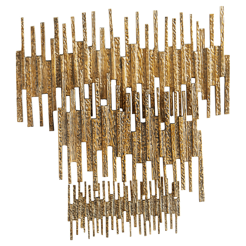 Ledger Wall Decor | Antique Brass - Small