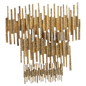 Ledger Wall Decor | Antique Brass - Small