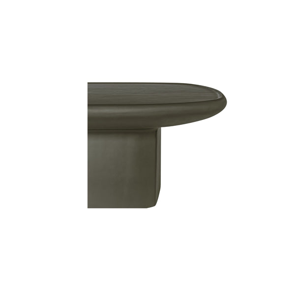 Moe's Manon Outdoor Coffee Table in Deep Green