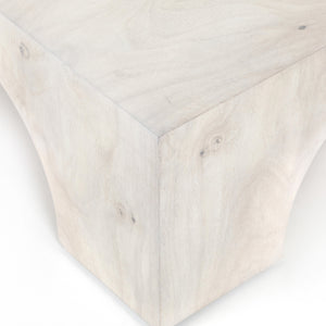 Fausto Coffee Table In Bleached Guanacaste