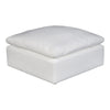 Terra Condo Ottoman in Cream White