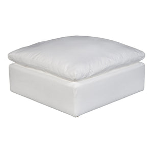 Terra Condo Ottoman in Cream White
