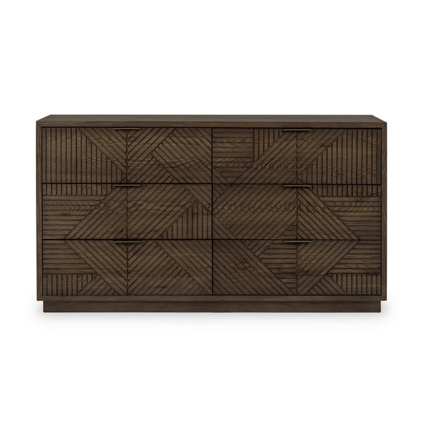 Santa Clara Solid Wood 6Dwr Dresser