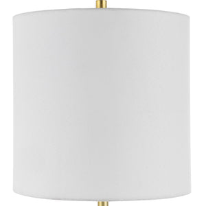 Turret Gold Buffet Lamp