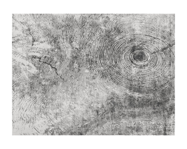 WOODLAND HAND-LOOMED RUG - GREY - 9' X 12'