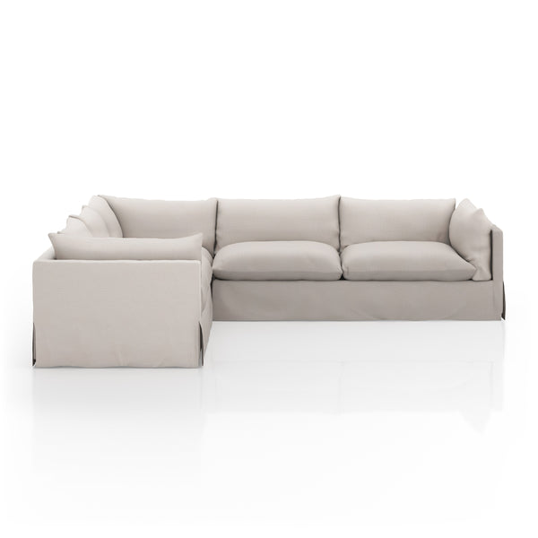 Habitat 3Pc Sectionals In 122" In Bennett Moon