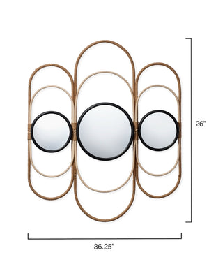 Milo Decorative Jute Mirror