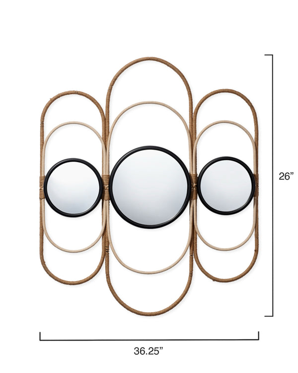 Milo Decorative Jute Mirror