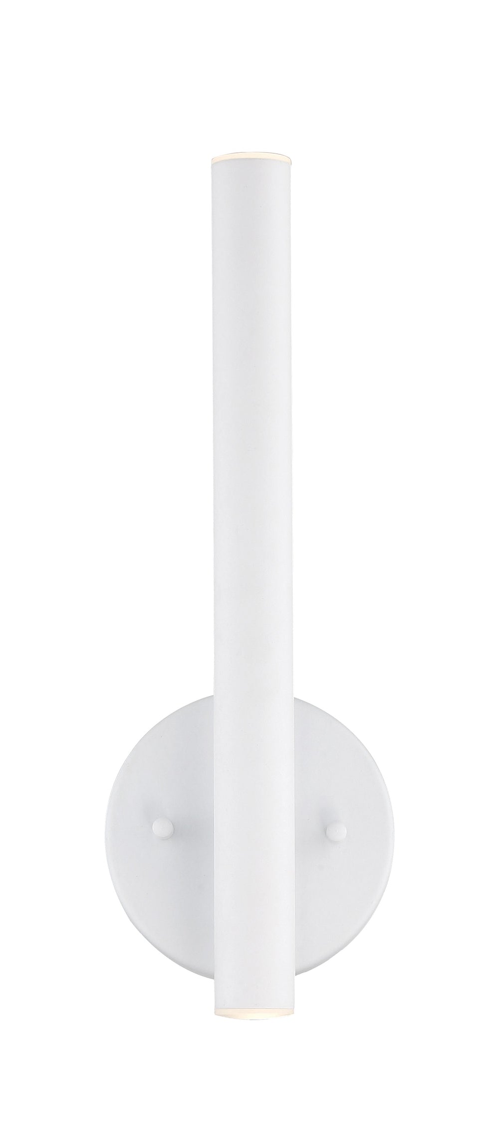 Forest 2 Light Wall Sconce in Matte White Finish