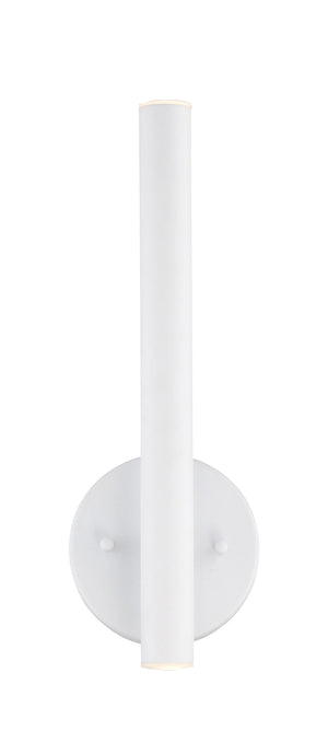 Forest 2 Light Wall Sconce in Matte White Finish