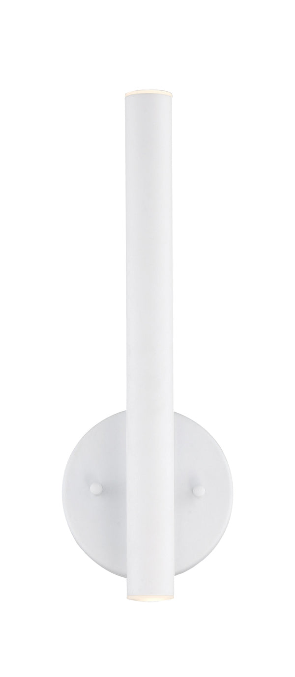 Forest 2 Light Wall Sconce in Matte White Finish