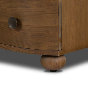 Tiago Nightstand In Toasted Oak