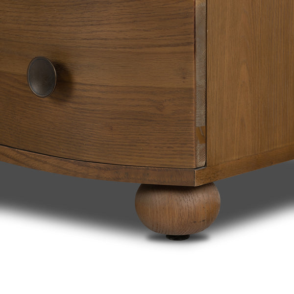 Tiago Nightstand In Toasted Oak