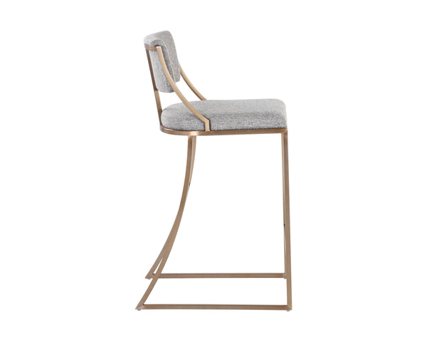 MAKENA COUNTER STOOL - MONUMENT PEBBLE