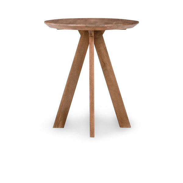 Rodrigo Solid Wood Round Counter Table - Umber