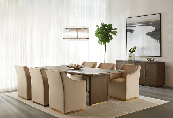 KORE CHANDELIER - SMALL - BRASS - CLEAR