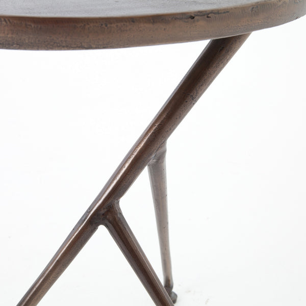 Schmidt Accent Table- Antique Rust