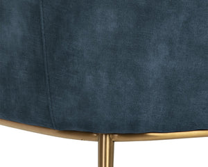 Cameron Lounge Chair - Nono Petrol