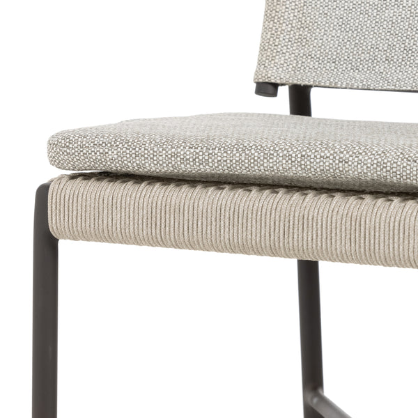 Miller Outdoor Dining Chair In Bronze