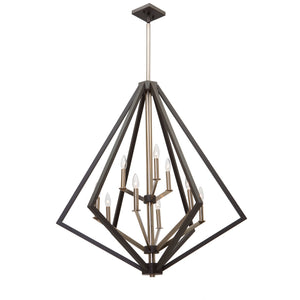 Breezy Point AC10689BZ Chandelier in Bronze