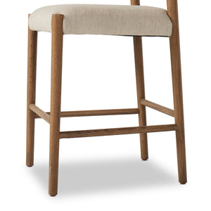 Glenmore Stool In Smoked Oak In Counter