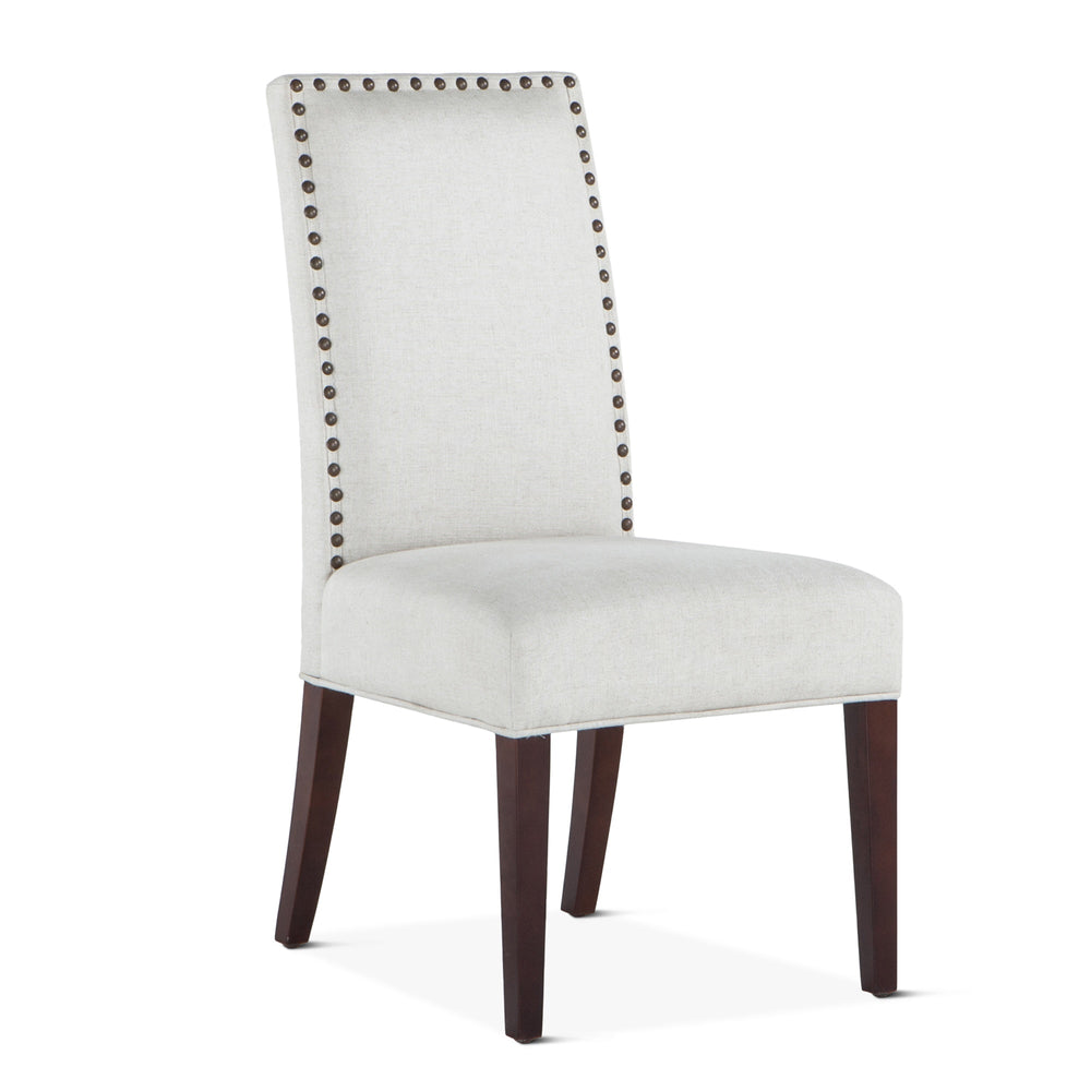 Jones Off-White Linen Dining Chair