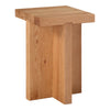 Moe's Folke Side Table Natural Solid Oak