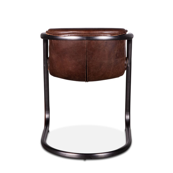 Portofino Leather Dining Chair Geisha Brown