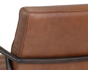 LYRIC LOUNGE CHAIR - VINTAGE CARAMEL LEATHER