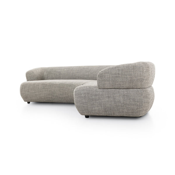 Belen 2-Piece Sectional - Thames Coal