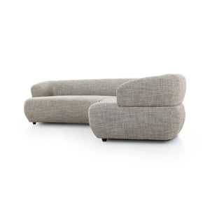 Belen 2-Piece Sectional - Thames Coal