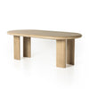 Jaylen Extension Dining Table In Light Oak