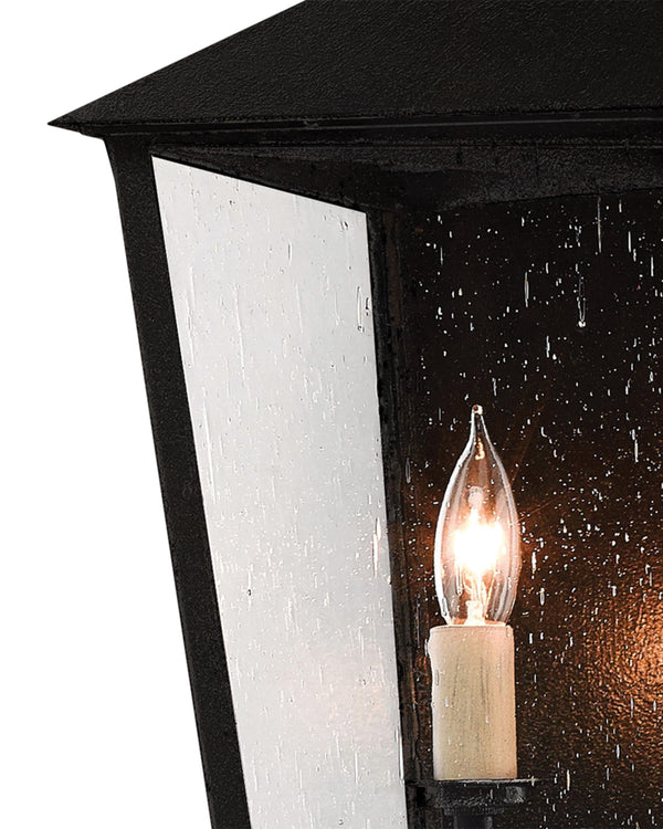 Bening Medium Outdoor Wall Sconce In Midnight