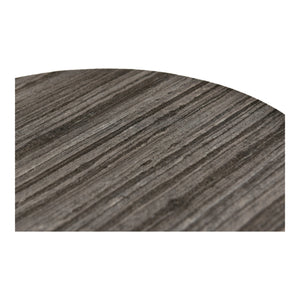 Moe's Dusk Accent Table Black, Marble and Brass