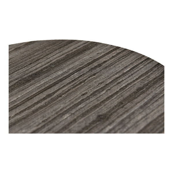 Moe's Dusk Accent Table Black, Marble and Brass