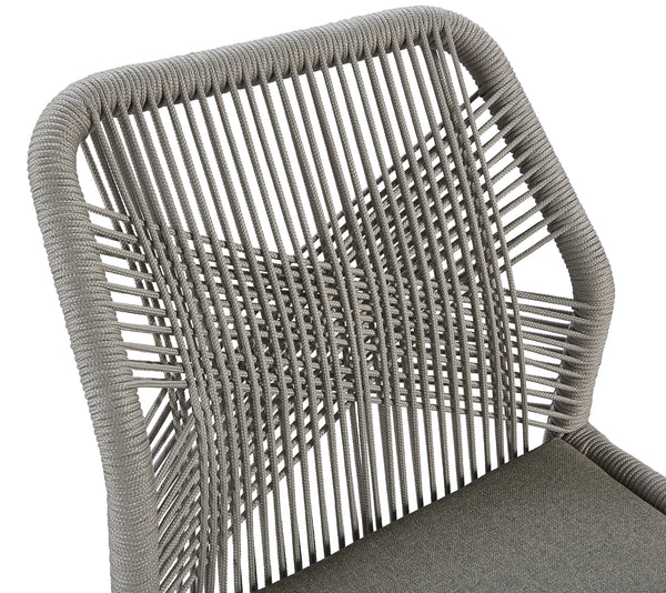 Grey Fiddler Counter Stool