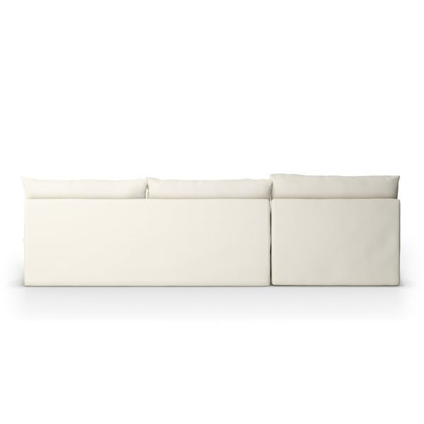 Grant Outdoor 2 Pc Sectional In Faye Cream