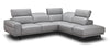 Rayan Light Grey Sectional in Right Facing