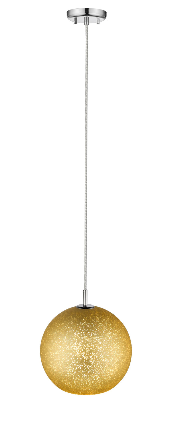 Nimbus 1 Light Pendant in Chrome Finish