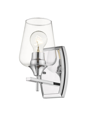 Joliet 1 Light Wall Sconce in Chrome Finish