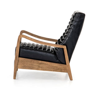 Chance Recliner In Dakota Black