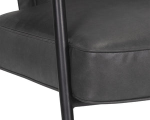 DEROME LOUNGE CHAIR - BRAVO PORTABELLA
