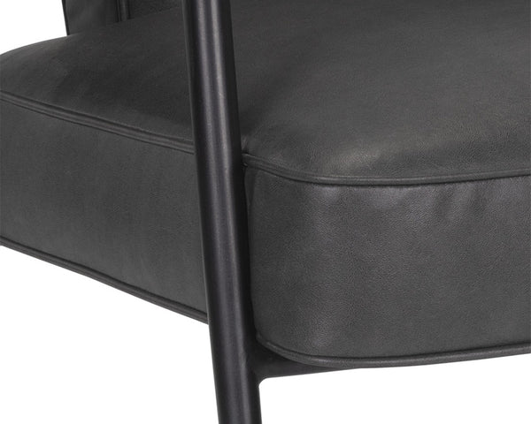 DEROME LOUNGE CHAIR - BRAVO PORTABELLA