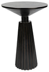 Orson Side Table, Hand Rubbed Black